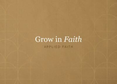 Grow in Faith
