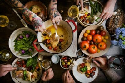 Food Dinner Party Gathering