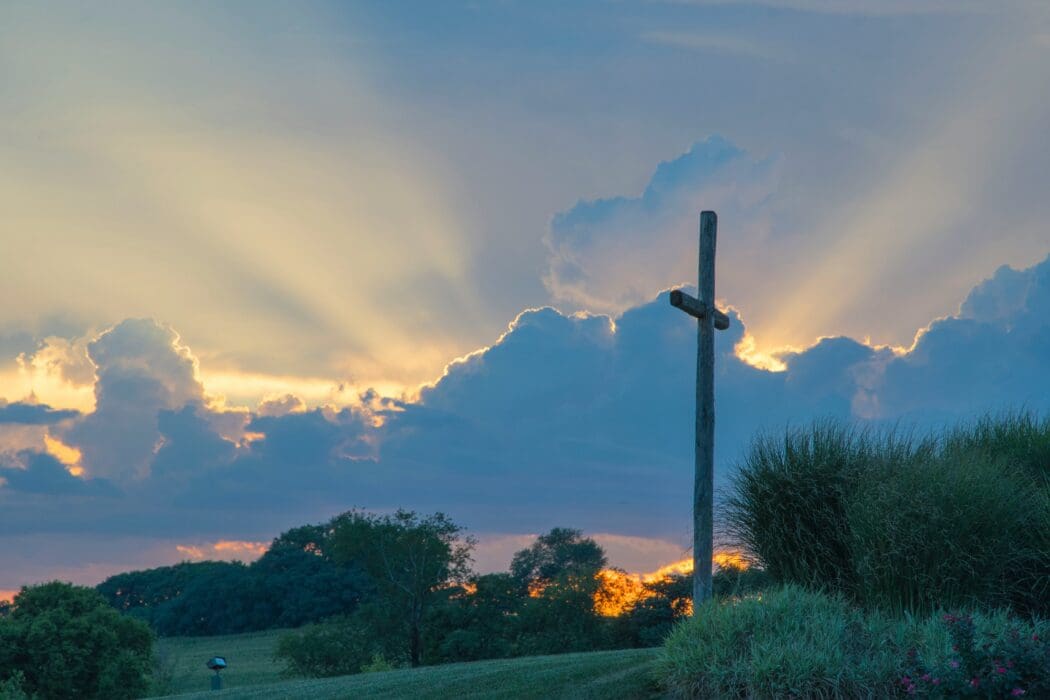 Cross Landscape Clouds