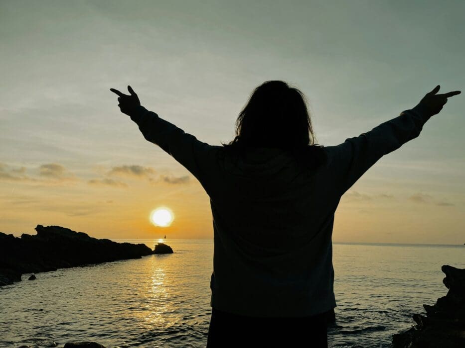 Praise Arms Raised Lake