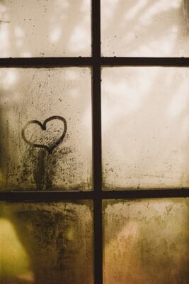 Heart Window Fog