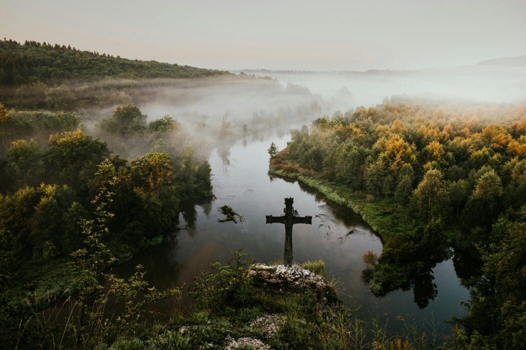 Cross Landscape Jesus