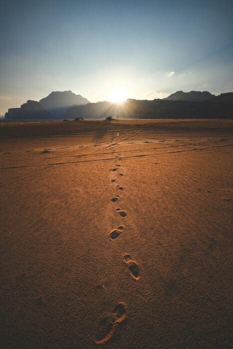 Footprint Wandering Journey