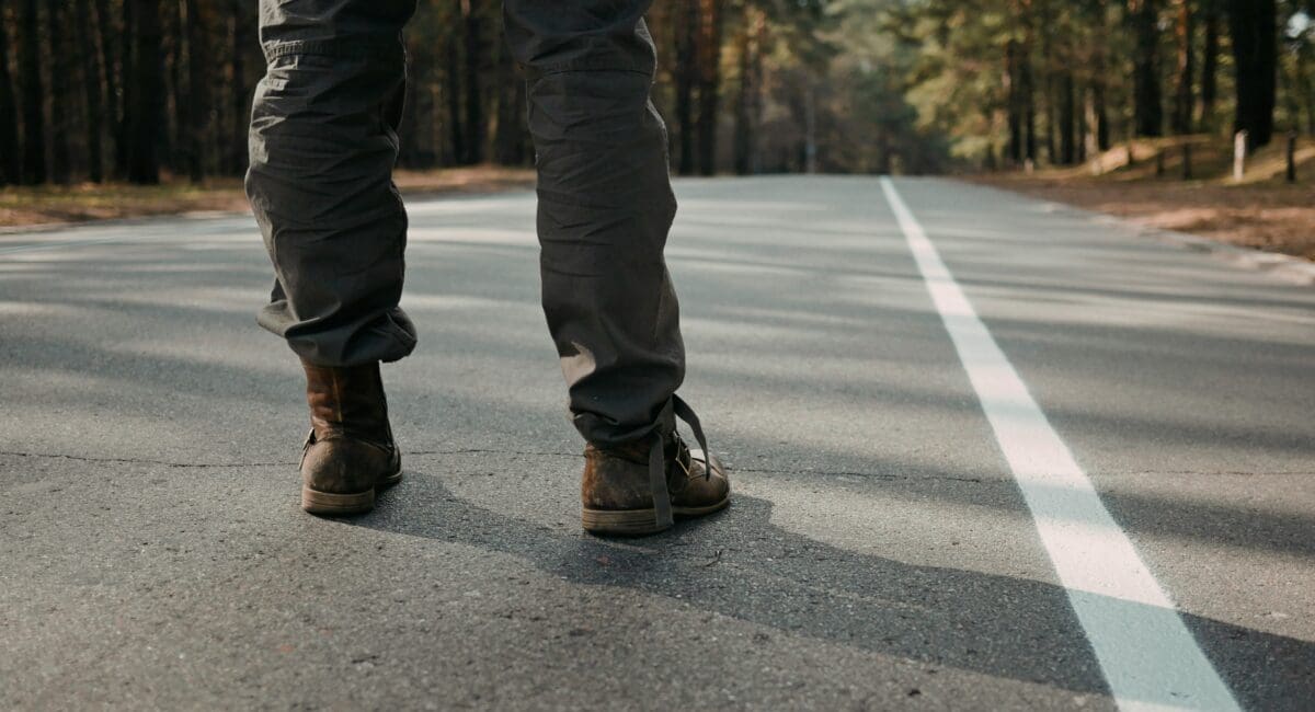 Standing in Road