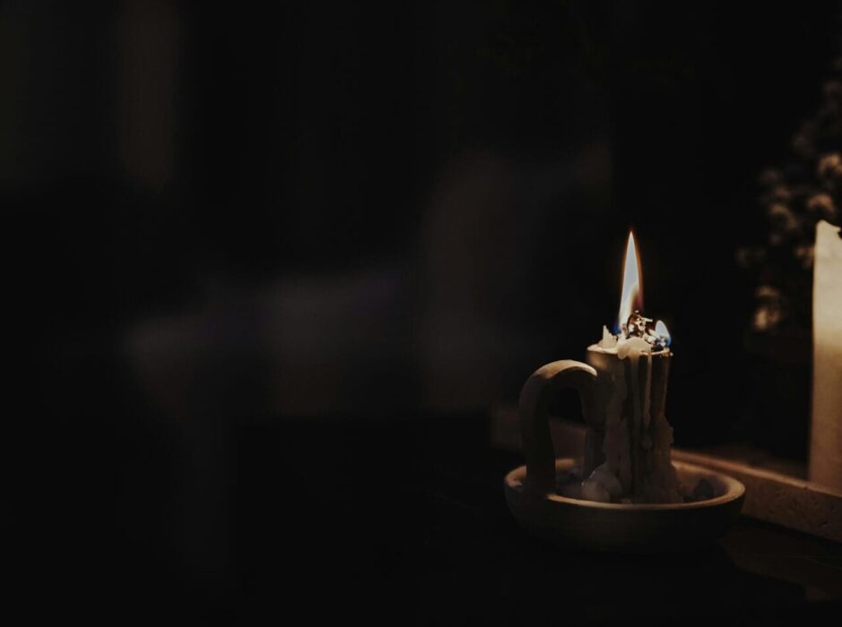 Light Darkness Candle Flame