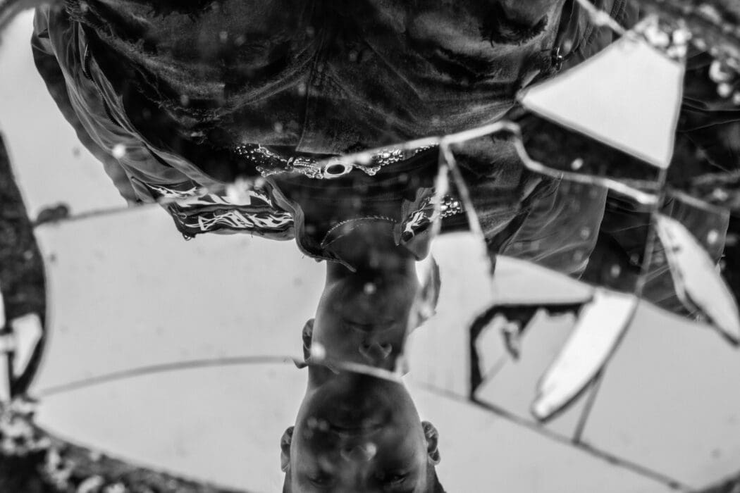 Broken Mirror Reflection
