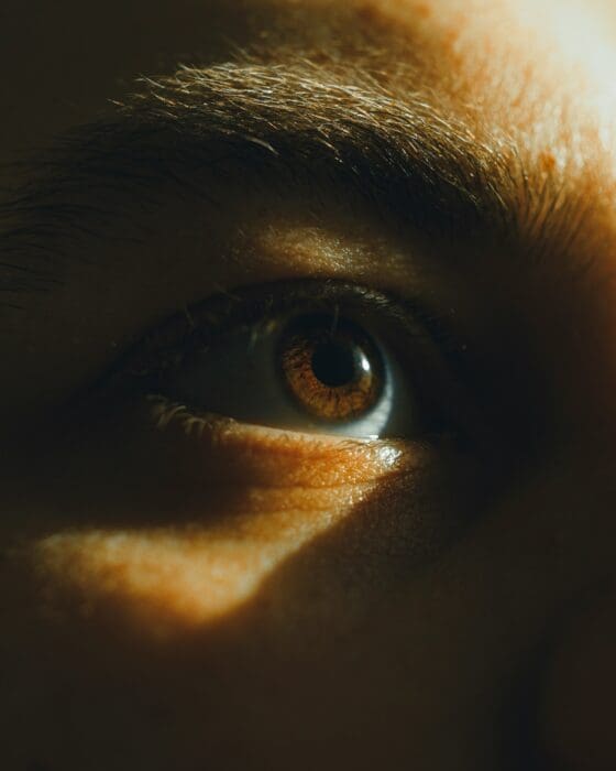 Eye Light Looking Up