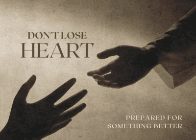 Hands Touching Light Darkness