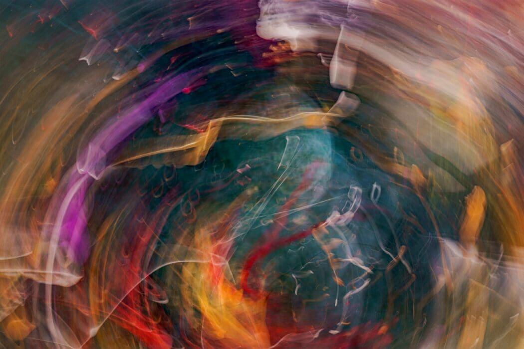 Colorful Abstract Paint Background