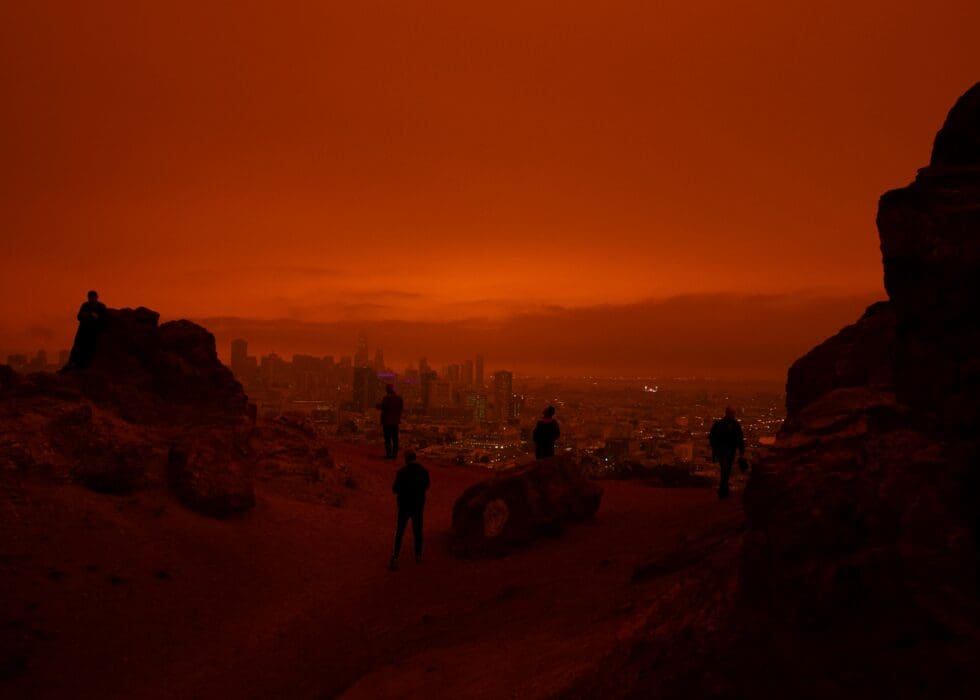 Red Landscape