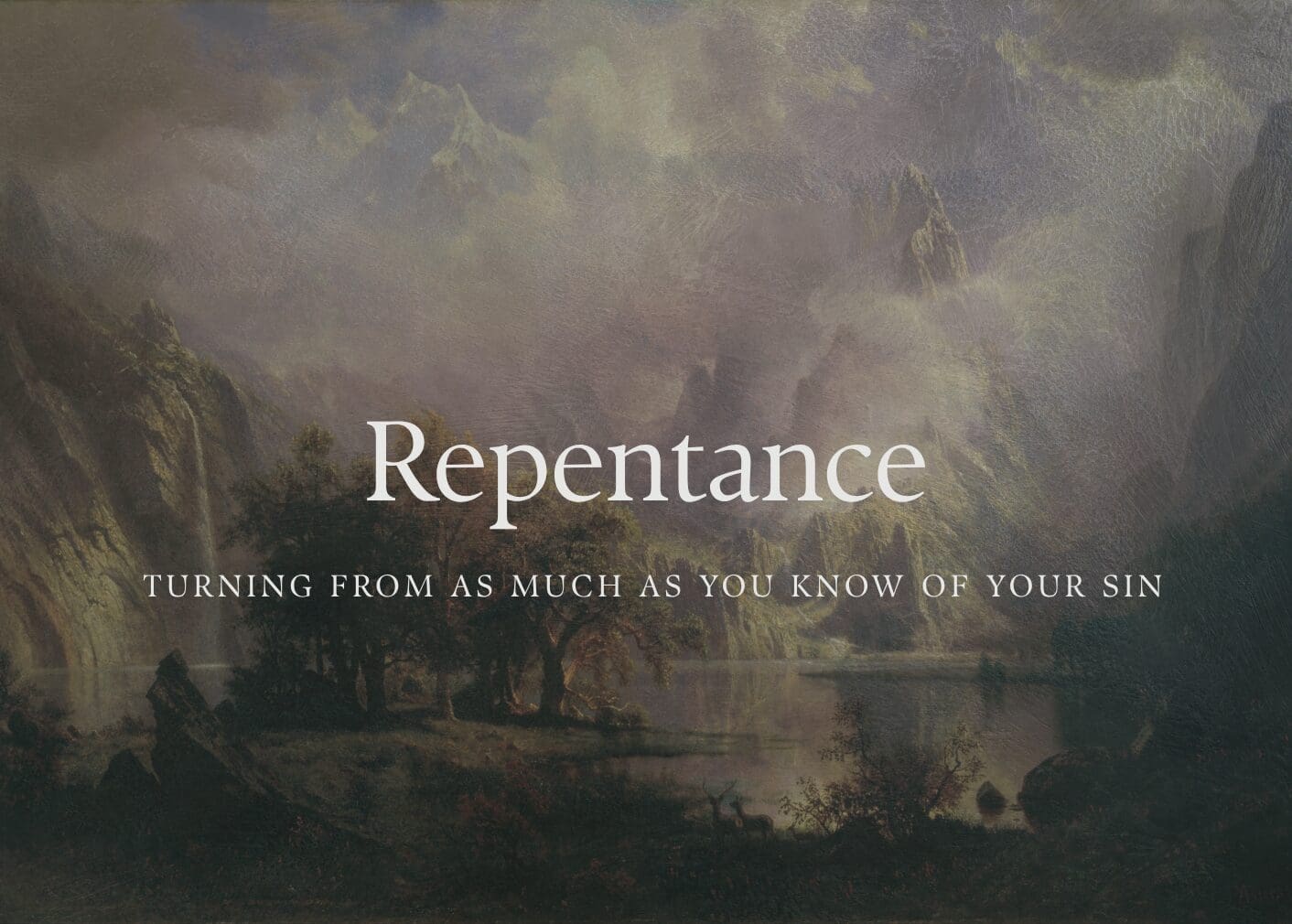 Repentance