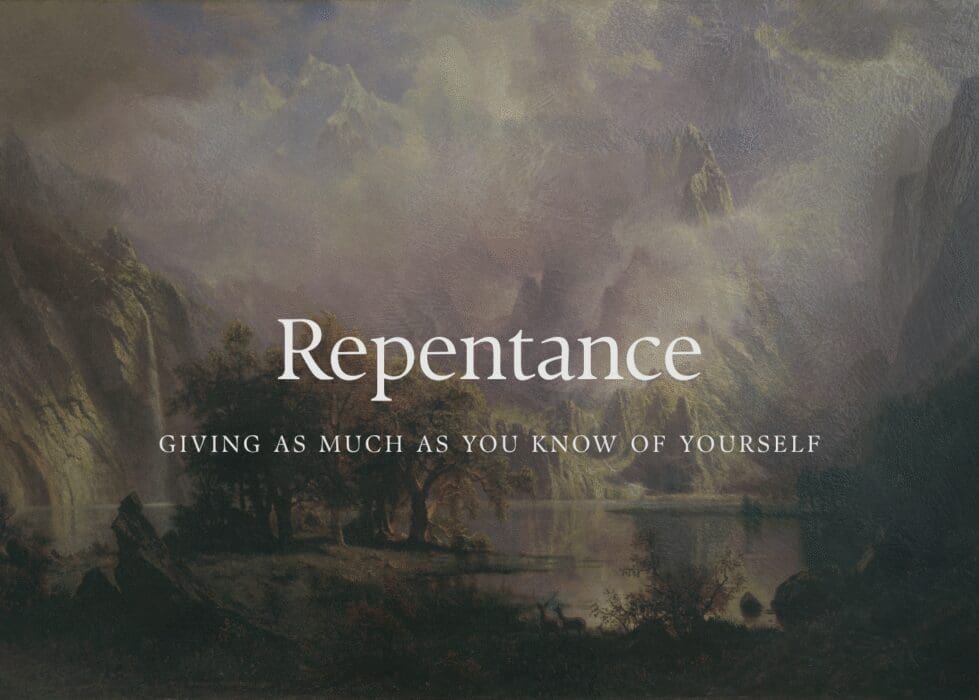Repentance