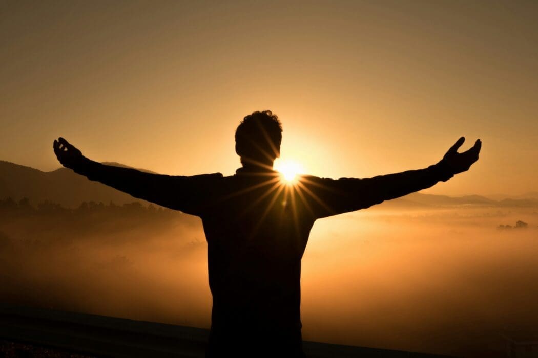 Arms Raised in Worship