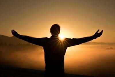 Arms Raised in Worship