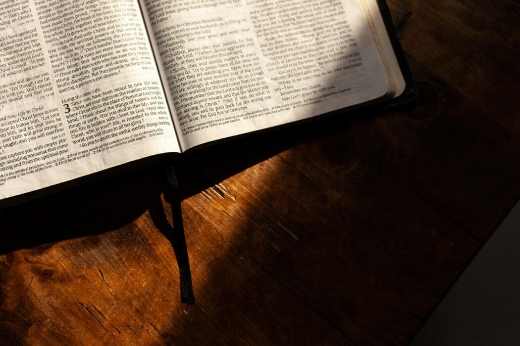 ancient manuscript; open Bible; reading; truth
