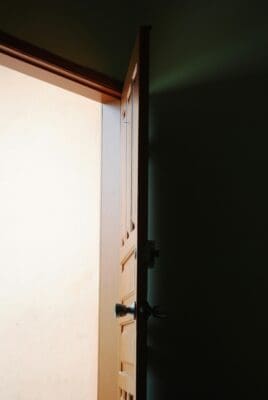 open door; decision; reflection; invitation