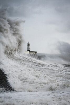 storm clouds; lighthouse; rescue; hope