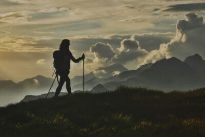 overcoming; sunrise hike; strength; perseverance